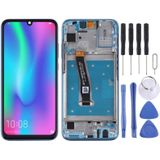 LCD-scherm en digitizer volledige assemblage met frame voor Huawei Honor 10 Lite (Blauw)