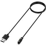 Voor Realme Watch 3 magnetische oplader USB-oplaadkabel  lengte: 1 m