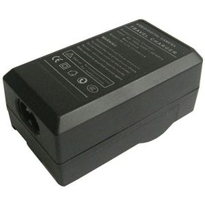 2-in-1 digitale camera batterij / accu laadr voor panasonic 003e / s003 / vba0