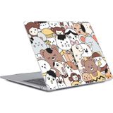 Enkay Animal Series Patroon Laotop Beschermend Crystal Case voor MacBook Air 13.3 Inch A1932 / A2179 / A2337 (Dieren No.1)