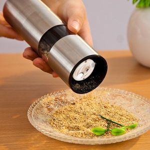Keuken gereedschap RVS elektrische pepermolen Spice Grinder Muller