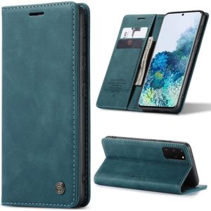 Voor Galaxy S20 Plus CaseMe Multifunctionele Horizontale Flip Lederen Case  met kaartslot & portemonnee(blauw)