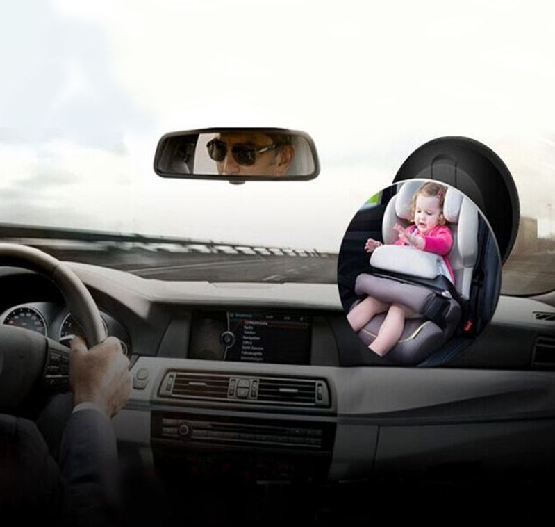 Buxibo - Verstelbare Baby Achteruitkijk Autospiegel - Auto