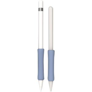 Stylus Touch Pen Siliconen Beschermkap voor Apple Potlood 1/2 (Lavender)