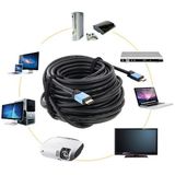 50 Meter 1080P 3D HDMI 1.4 Versie kabel & Connector & Adapter met signaalversterker