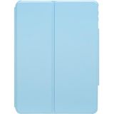 Voor iPad 2022 360 Rotatie Acryl Transparant Bluetooth Toetsenbord Lederen Case Met Touch Control / Backlight (Blauw)