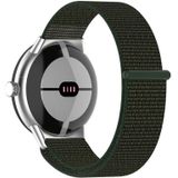 Voor Google Pixel Watch 2 nylon gevlochten horlogeband
