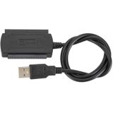 USB 2.0 naar IDE / SATA harde schijf adapter kabel  kabel lengte: 50cm
