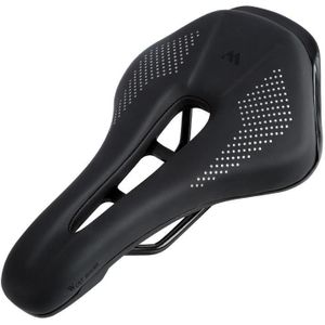 WEST BIKING Cycling Seat Hollow ademende comfortabele zadel rijden apparatuur (zwart)