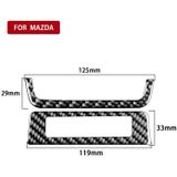 Auto Carbon Fiber Headlight Frame Decoratieve Sticker voor Mazda 3 Axela 2020  Left Drive