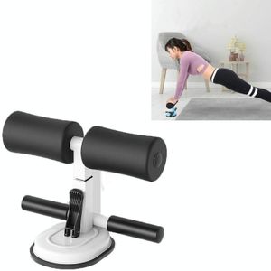 Taille reductie en buik indoor fitnessapparatuur Home abdominal crunch assist apparaat (zwart-wit )