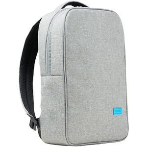 POFOKO A800-serie polyester waterdichte laptop handtas voor 15 inch laptops (lichtgrijs)
