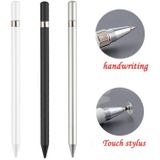 AT-25 2 IN HIGH-PRECISIONE MOBIELE TELEFOON TOUCH CAPACITEITE PEN WETTING PEN (ZILVER)