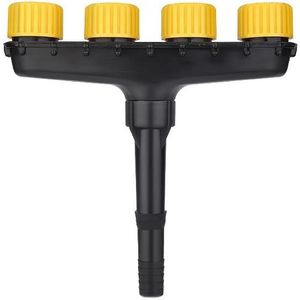 DKSSQ Tuinieren Watering Sprinkler Nozzle  Specificatie: 4 Hoofd met 1 inch / 1 2 inch-interface