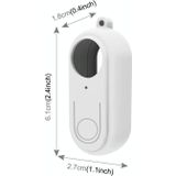 Silicone Protective Case with Lens Cover for Insta360 GO 2 (White)