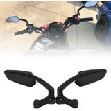 2 PCS Motorfiets Gewijzigde Achteruitkijkspiegel Set voor Honda / Kawasaki / Suzuki / Yamaha