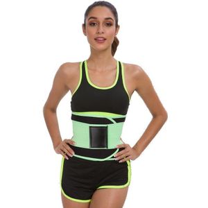 Fitness Beschermende Gear Sport Training Abdominale Riem Compressie Zweet Beschermingsgordel  Specificatie: S (90 x 20cm)