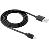USB Sync Data & laad kabel voor iPhone 6 / 6S & 6 Plus / 6S Plus, iPhone 5 & 5C & 5S / iPad mini / mini 2 Retina / iPad 4 / iPod touch 5, Compatibel met iOS 8.0 / 8.3, Kabel lengte: 1 meter (zwart)