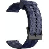 Voor Amazfit GTS 2E 20 mm voetbalpatroon effen kleur siliconen horlogeband