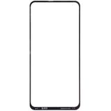 10 PCS front screen buiten glazen lens voor Samsung Galaxy A60 (zwart)