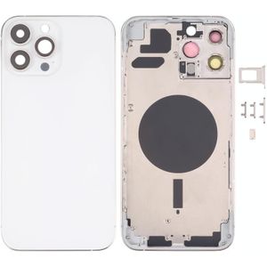 Achterbehuizing Cover met SIM-kaart Lade & Side Sleutels & Camera Lens voor iPhone 13 Pro Max