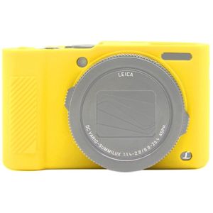 PULUZ Soft Silicon Protective Case voor Panasonic Lumix LX10(Geel)