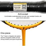 LEIJIAER 8502 Carbon Composite Badminton Racket + 4 Sweatbands Set voor volwassenen