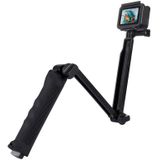 PULUZ 3-weg Grip opvouwbare multifunctionele Selfie Stick extensie Monopod met statief voor GoPro HERO 5 sessie /5 /4 sessie /4 /3+ /3 /2/1 Xiaoyi Sport camera's lengte: 20-58 cm