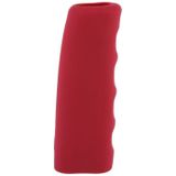 Rubber auto handrem Cover Shift knop Gear Stick kussen Cover auto accessoire interieur Pad(Red)