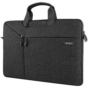 WIWU 15 4 inch waterdichte handtas beschermende case voor laptop (zwart)