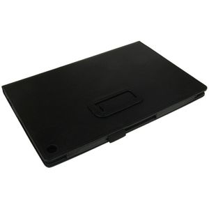 Litchi structuur lederen hoesje met houder voor Sony Xperia Tablet Z / 10.1(zwart)