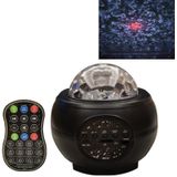 M2 8W Christmas Starry Sky Laser Projectie Sfeer Licht roterende Starry Dynamic Water Pattern Slaaplicht  Specificatie: USB(Zwart)