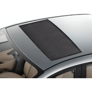 N913 nylon mesh schermen voor insect-proof stofdicht geventileerde en ademende auto zonnedak magnetische zonnekap  grootte: 100x65cm