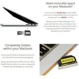 BASEQI verborgen aluminium legering hoge snelheid SD-kaart geval voor Dell XPS 15 6 inch (9560/9570) laptop
