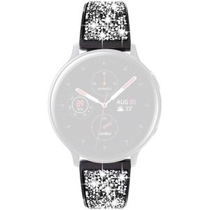 Voor Garmin Venu / Suunto 3 Fitness 20mm Universele Roestvrij Staal Metalen Vervanging Horlogeband (Zwart)