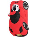 Voor Xiaomi MI 11 Crossbody Cartoon Silicone Phone Case (Racing Car)