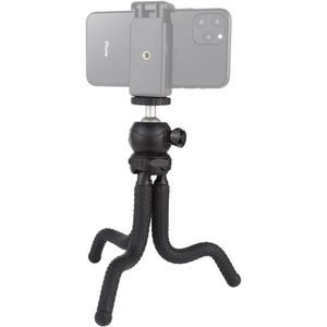 PULUZ mini Octopus flexibele statief houder met balhoofd voor SLR-camera's  GoPro  mobiele telefoon  grootte: 25cmx 4.5 cm