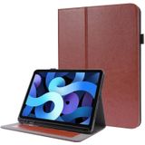 Voor iPad Pro 11 inch / iPad Air 10.9 (2020) Crazy Horse Texture Horizontale Flip Lederen case met 2-vouwende Houder & Kaartsleuf (Bruin)