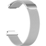 Milanese polsband horlogeband voor Garmin Forerunner 235 26cm (zilver)