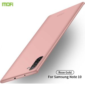 MOFI Frosted PC ultradun hard case voor Galaxy Note10 (Rose goud)