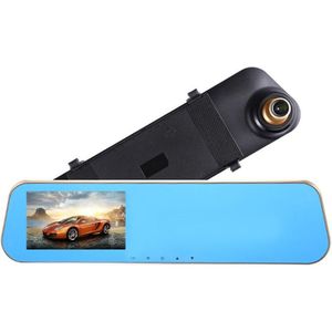 4.19 inch auto achteruitkijkspiegel HD Night Vision Single Recording Driving Recorder DVR Support Motion Detection / Loop-opname