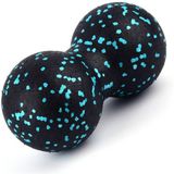 EVA Peanut Vorm Yoga Ball Massage Loosen Up Muscle Fascia Ball (Black Blue)