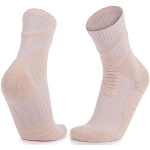 Mannen basketbal sokken schokabsorptie Mid-tube sportsokken  maat: Gratis grootte