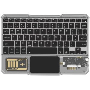 KB-333 RGB-achtergrondverlichting Draadloos Bluetooth-toetsenbord Mobiele telefoon Tablet Laptop Compatibel toetsenbord