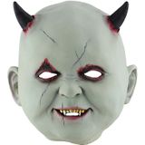 Halloween Festival partij Latex duivel Vampire bang masker hoofddeksels