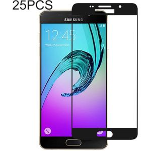 25 stuks volledige lijm volledige cover Screen Protector gehard glas film voor Galaxy A5 (2016)/A510