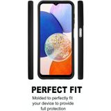 Voor Samsung Galaxy A14 5G GOOSPERY SOFT FEELING Liquid TPU Soft Phone Case(Black)