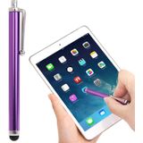 Hoog-gevoelige Touch Pen / capacitieve Stylus Pen voor iPhone 5 & 5S & 5C / 4 & 4S  iPad Air / iPad 4 / iPad mini 1 / 2 / 3 / nieuwe iPad (iPad 3) / iPad 2 / iPad en alle Capacitieve Touch Screen (donker paars)