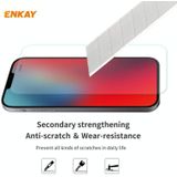 Voor iPhone 12 Pro Max 6 7 inch ENKAY Hat-Prince 0 26mm 9H 2.5D Curved Edge Explosion-proof Tempered Glass Film