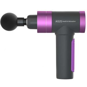 AISZG USB Oplaadbare Fascia Gun Muscle Massage Gun  Style: Ultimate Edition (Paars)